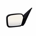 Door Mirror Left Side Driver Lh For 2006 2010 Ford Fusion Model Black Convex Glass Assembly With Mount 
