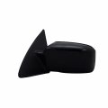 Door Mirror Left Side Driver Lh For 2006 2010 Ford Fusion Model Black Convex Glass Assembly With Mount