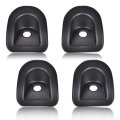 Front Left Right Door Lock Grommets Set For 2006-2014 Ford Mustang 7r3z-63220a50-ac 7r3z-63220a51-ac Black 