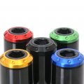 Atom Cnc Bar Ends For Stateline Vt1300 2010 To 2015 Green Billet Aluminium Handlebar Sliders Fits 13mm Or 17mm Inside Diameter