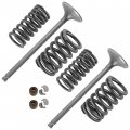 Caltric 2x Exhaust Valve Kit Compatible With Honda Sportrax 400 Trx400ex 2x4 1999 2000 2001 2002 2003 2004-2008