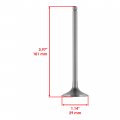 Caltric 2x Exhaust Valve Kit Compatible With Honda Sportrax 400 Trx400ex 2x4 1999 2000 2001 2002 2003 2004-2008