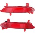 Rear Bumper Reflectors For Hyundai Santa Fe 2013 2014 2015 2016 Driver And Passenger Side Pair Replacement Hy1184110 Hy1185110 