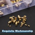 150pcs M2 M3 Metric Threaded Inserts Brass Heat Set Insert Knurled Nuts Assortment Kit 3d Printing Female