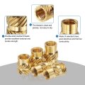 150pcs M2 M3 Metric Threaded Inserts Brass Heat Set Insert Knurled Nuts Assortment Kit 3d Printing Female