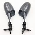 Xkh Group Motorcycle Mini Racing Mirror For Kawasaki Ninja 500 Zzr600 636 Zx6rr Zx750 Zx7r Zx9r Carbon