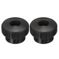 2pcs Knurled Thumb Nuts M10 X 40mm Clamping Through Hole Round Knobs Fasteners Copper Core Lock Nut For 3d Printer Parts 