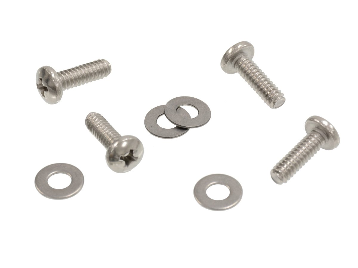 1968 1975 Corvette Soft Top Rear Bow Lock Pin Bracket Screw With Washer 8 Piece Set For Convertible And Hard