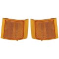 Corner Light Pair For 1994 1995 1996 1997 1998 Gmc C2500 Driver And Passenger Side Replaces Gm2550145 Gm2551145 Capa Certified 