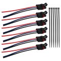 12awg Pulse Power Plug Pigtail Connector For Polaris General 1000 2019 2020 Ranger Xp 2018 2021 And Rzr Rs1 Pro 