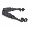 Smt-black Long Angled Adjustable Peg Mounting Kit With Lightning Foot Compatible Goldwing Vtx1300 Shadow Valkyrie Triumph 1 5