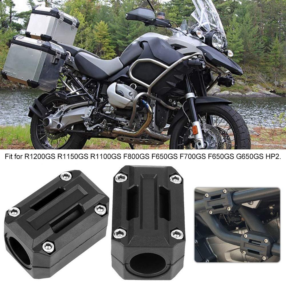 Motorcycle Engine Guard Bumper Crash Bar Protectors 22 25 28mm For R1200gs R1150gs Black Nylon Sliders With Mounting