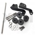 Smt-no Cut Frame Slider Compatible With 2003 2004 2005 2006 Cbr 600rr Cbr600rr Rr Black B075vmmkqt