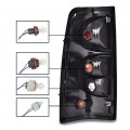 G-plus Right Passenger Side Rear Brake Tail Lights W Wiring Harness Replacement Compatible With 2003-2006 Chevy Silverado All