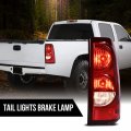 G-plus Right Passenger Side Rear Brake Tail Lights W Wiring Harness Replacement Compatible With 2003-2006 Chevy Silverado All
