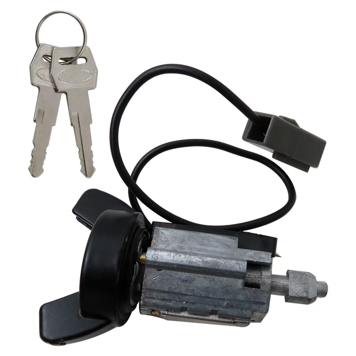 Version Us111l Py1409 Black Ignition Lock Cylinder With Keys For 1984-89 Ford Bronco Ii