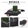 Hoypeyfiy Hvac Blower Motor Resistor Kit With Harness 89019088 973-405 Replacement For Chevy Silverado 2003-2006 Tahoe