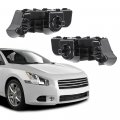 G-plus Front Left Right Side 1pair Bumper Brackets Compatible With Nissan Maxima Sedan 2009-2015 622209n00a 622219n00a