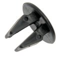 Panel Trim Retainers 2 Pieces Replacement For 86848-22000 Black Plastic Standard Front Clips 