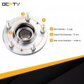 Ocpty New Wheel Hub Bearings Rear Axle 5 Lugs With Abs Compatible For Mazda 6d Fusion For Lincoln Mkz 2003-2009 Oe 512271 Pack