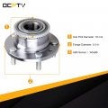 Ocpty New Wheel Hub Bearings Rear Axle 5 Lugs With Abs Compatible For Mazda 6d Fusion For Lincoln Mkz 2003-2009 Oe 512271 Pack