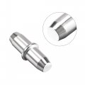Uxcell Shelf Support Peg 3 Styles Furniture Cabinet Bookcase Closet Bracket Pegs 5mm Pin Silver Tone With Hole 60pcs