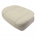 Driver Passenger Side Bottom Replacement Leather Seat Cover For Chevy Gmc Tahoe Yukon Suburban Sierra 2003 2004 2005 2006 Light