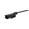 Anti Lock Braking System Wheel Speed Sensor For Dodge Caliber 2007 To 2012 Metal And Plastic Housing Black Rectangle Connector