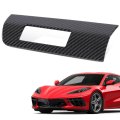 Left Carbon Fiber Heads Up Display Panel Cover Trim For 2020 2021 2022 2023 Chevy Corvette C8 Abs Plastic