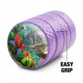Scarlet Macaw And Jaguar Valve Stem Caps For Tire Rim Wheel Aluminum Purple