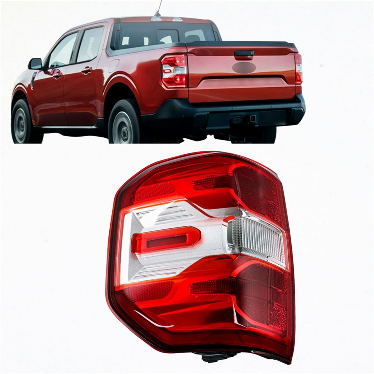 Driver Side Tail Light Assembly Replacement For Maverick Lariat 2022 2023 Left Rear Nz6z13405d