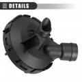 Motoforti Pvc Engine Crankcase Vent Valve For Audi A6 2006-2008 Plastic 06e103245e Black