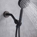 Gift2u 2pcs Handheld Showerhead Bracket Brass Pivot Ball Adjustable Wand Holder With Waterproof Tape Head Adapter Kit Shower