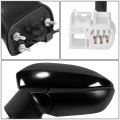 To1320391 Side Door Power Mirror Compatible With Toyota Corolla 2020-2024 Driver Left Paint To Match Black