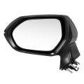 To1320391 Side Door Power Mirror Compatible With Toyota Corolla 2020-2024 Driver Left Paint To Match Black