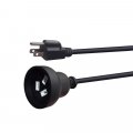 Nema5-15p To Au As3112 Power Cordptekits Usa Nema 5-15p Plug To Saa Australia Female Socket Ac Cable 1ft 0 3m