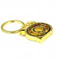 Anvirtue Rotary Engine Model Keychain Gold 