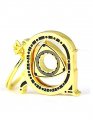 Anvirtue Rotary Engine Model Keychain Gold