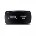 Ch4x4 Rocker Switch Led Lights Bar Symbol 4 Horizontal- Amber