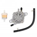 Hifrom Outlet Vacuum Fuel Pump With Filter Line Compatible Gy6 50cc 125cc 150cc Atv Go Kart Scooter Moped 4 Wheeler Quad Bikes