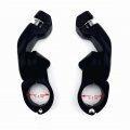 Httmt Mt216-111 216-096- Black 2 5 Short Angled Adjustable Foot Peg Kit Compatible With 1 25 Engine Guard Harley Road King