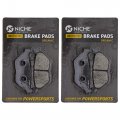 Niche Brake Pad Set For Yamaha V Star 950 Stryker Bolt 3d8-25806-00 5s7-w0045-00 Front Rear Organic