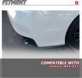 Hecasa Rear Bumper Spat Valance Lip Oe-style Compatible With 2015-2021 Subaru Wrx Sti