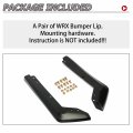 Hecasa Rear Bumper Spat Valance Lip Oe-style Compatible With 2015-2021 Subaru Wrx Sti