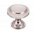 Belwith-keeler B056553-14 Vintage 1900 Knob 1-3 16-inch Diameter Polished Nickel 