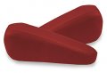 Autoguru Pvc Leather Seat Armrest Cover Made For 1995-2005 Gmc Safari Red 