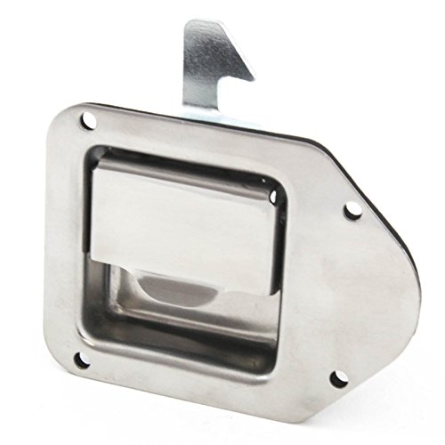 Stainless Door Trailer Toolbox Rv Handle Latch 4-3 8 X 3-1 4 Paddle Heavy Duty