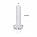 Uxcell M5x20mm Plastic Screws 9mm Head Dia Pc Transparent Acrylic Phillips Cross Pan Hand Tighten Screw 50pcs