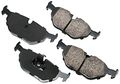 Eur1239 Euro Ultr Ceramic Disc Brake Pad Kit Grey 