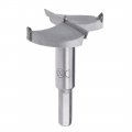Uxcell Forstner Drill Bits 60mm Tungsten Carbide Wood Hole Saw Auger Opener Woodworking Hinge Drilling Boring Bit Cutter Gray